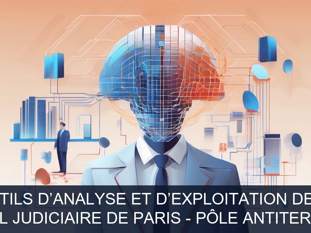 Illustration pour Tribunal judiciaire de Paris - Pôle antiterroriste: Modernisation des outils d’analyse et d’exploitation des données judiciaires (Potentiel à Court Te