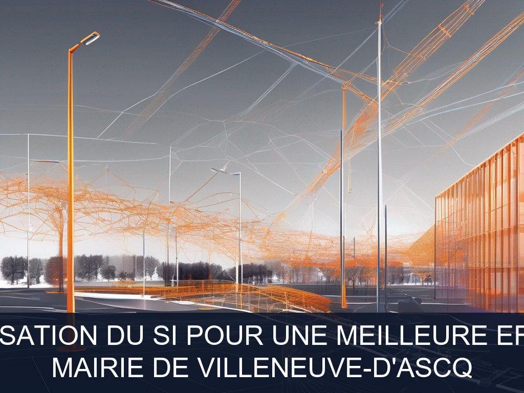 Illustration pour Mairie de Villeneuve-d'Ascq: Modernisation du SI pour une meilleure efficacité (Potentiel à Court Terme)
