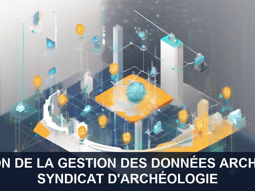 Illustration pour Syndicat d'archéologie: Amélioration de la gestion des données archéologiques