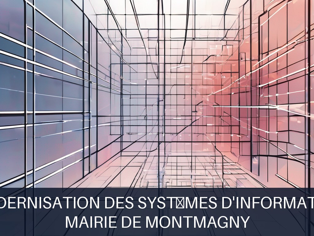 Illustration pour Mairie de Montmagny: Modernisation des systèmes d'information (Potentiel à Court Terme)