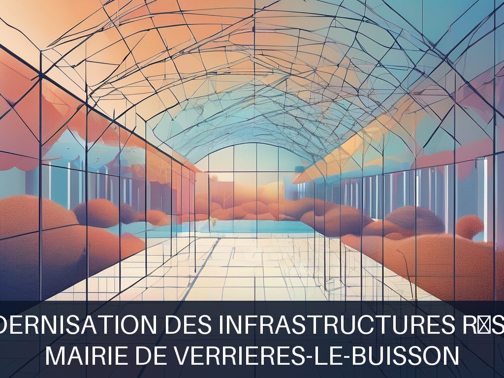 Illustration pour Mairie de VERRIERES-LE-BUISSON: Modernisation des infrastructures réseau