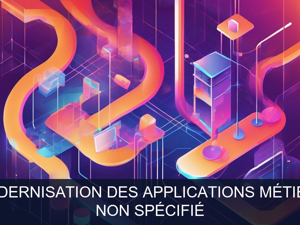 Illustration pour Non spécifié: Modernisation des applications métiers (Potentiel à Court Terme)