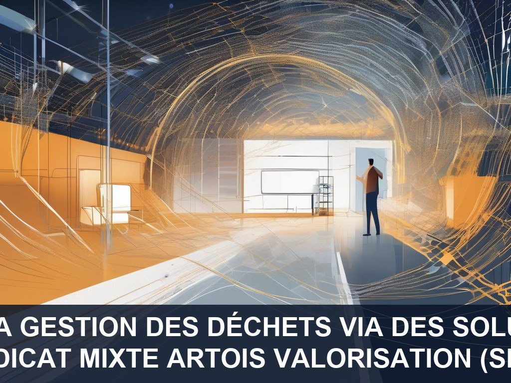 Illustration pour SYNDICAT MIXTE ARTOIS VALORISATION (SMAV): Amélioration de la gestion des déchets via des solutions logicielles