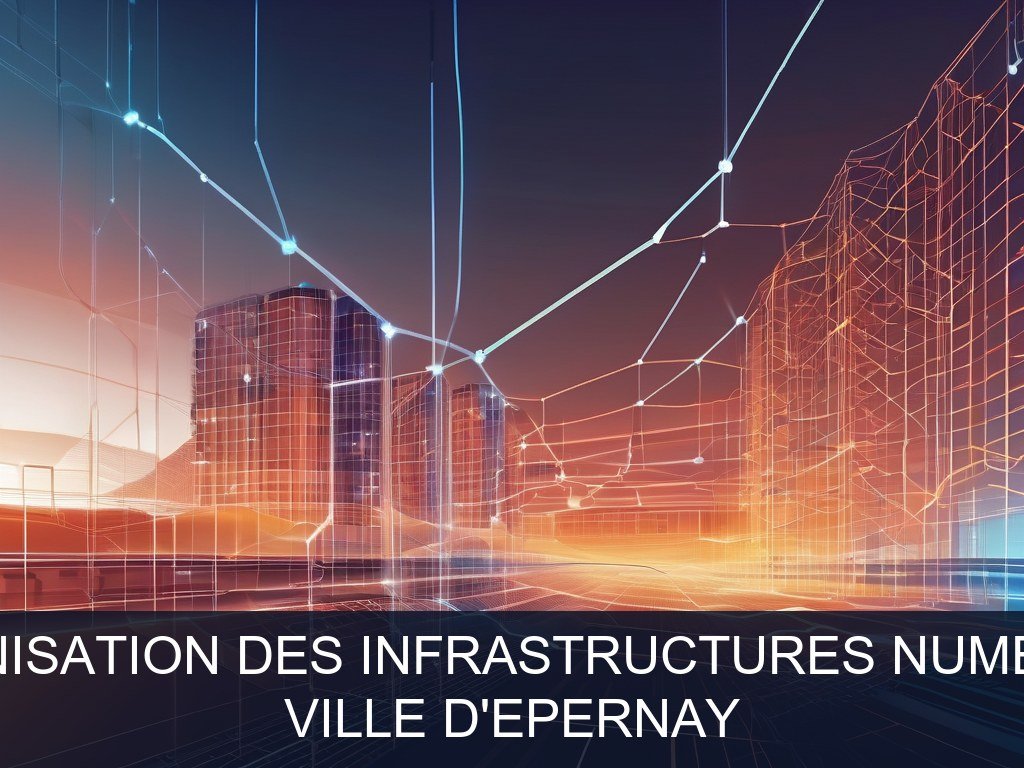 Illustration pour Ville d'Epernay: Modernisation des infrastructures numériques (Potentiel à Court Terme)
