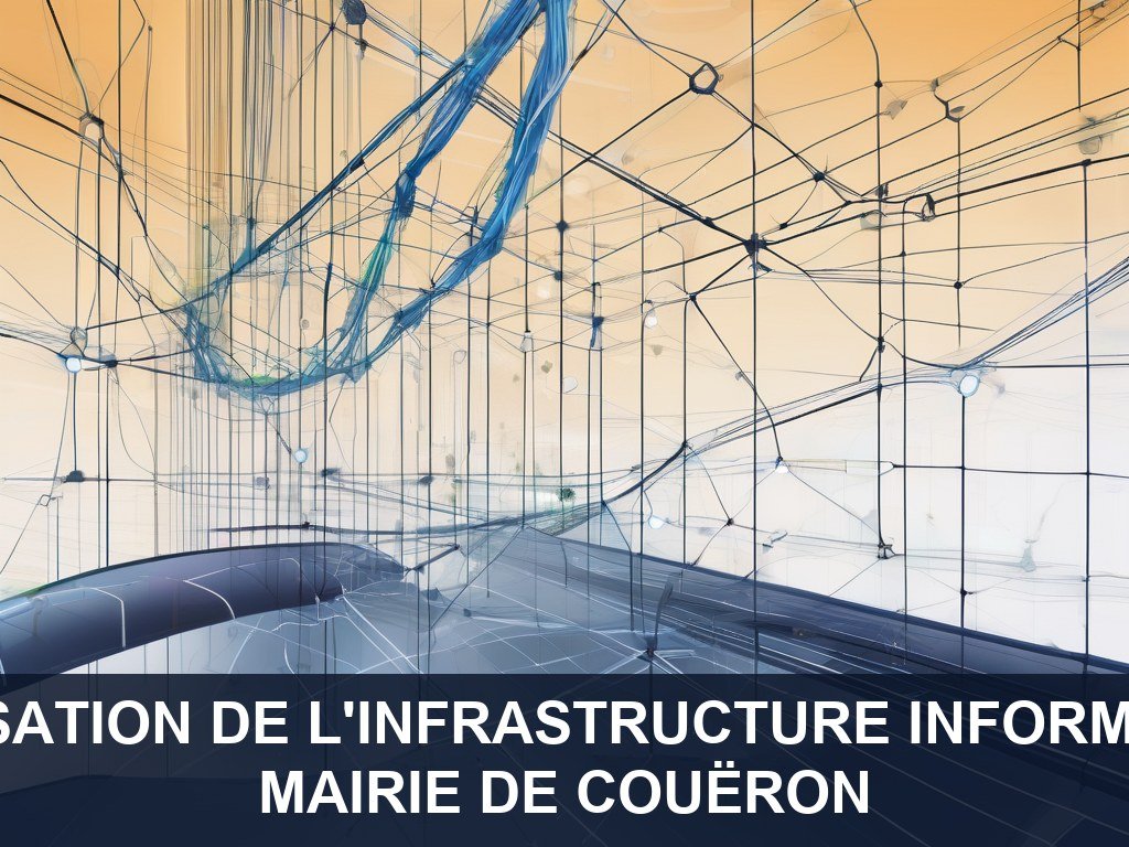 Illustration pour Mairie de Couëron: Optimisation de l'Infrastructure Informatique