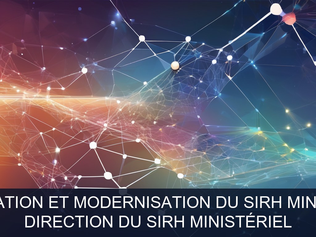 Illustration pour Direction du SIRH ministériel: Optimisation et modernisation du SIRH ministériel (Potentiel à Court Terme)