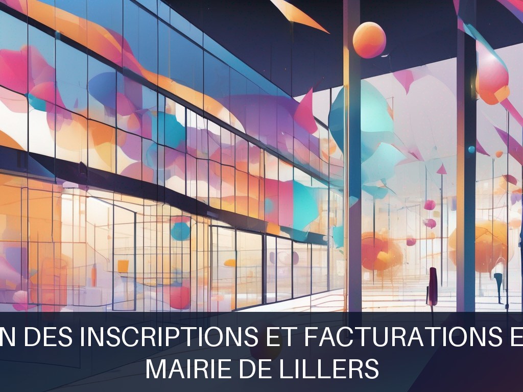 Illustration pour MAIRIE DE LILLERS: Dématérialisation des inscriptions et facturations Enfance/Jeunesse (Potentiel à Court Terme)