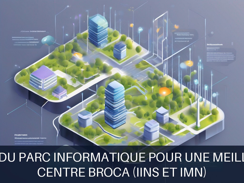 Illustration pour Centre Broca (IINS et IMN): Modernisation du parc informatique pour une meilleure efficacité (Potentiel à Court Terme)