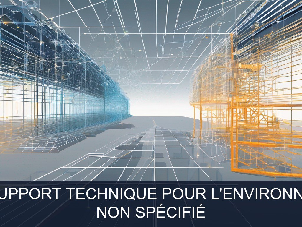 Illustration pour Non spécifié: Optimisation du support technique pour l'environnement numérique (Potentiel à Court Terme)