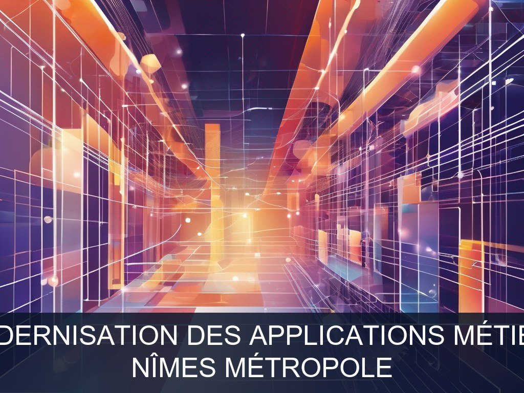 Illustration pour Nîmes Métropole: Modernisation des Applications Métiers (Potentiel à Court Terme)