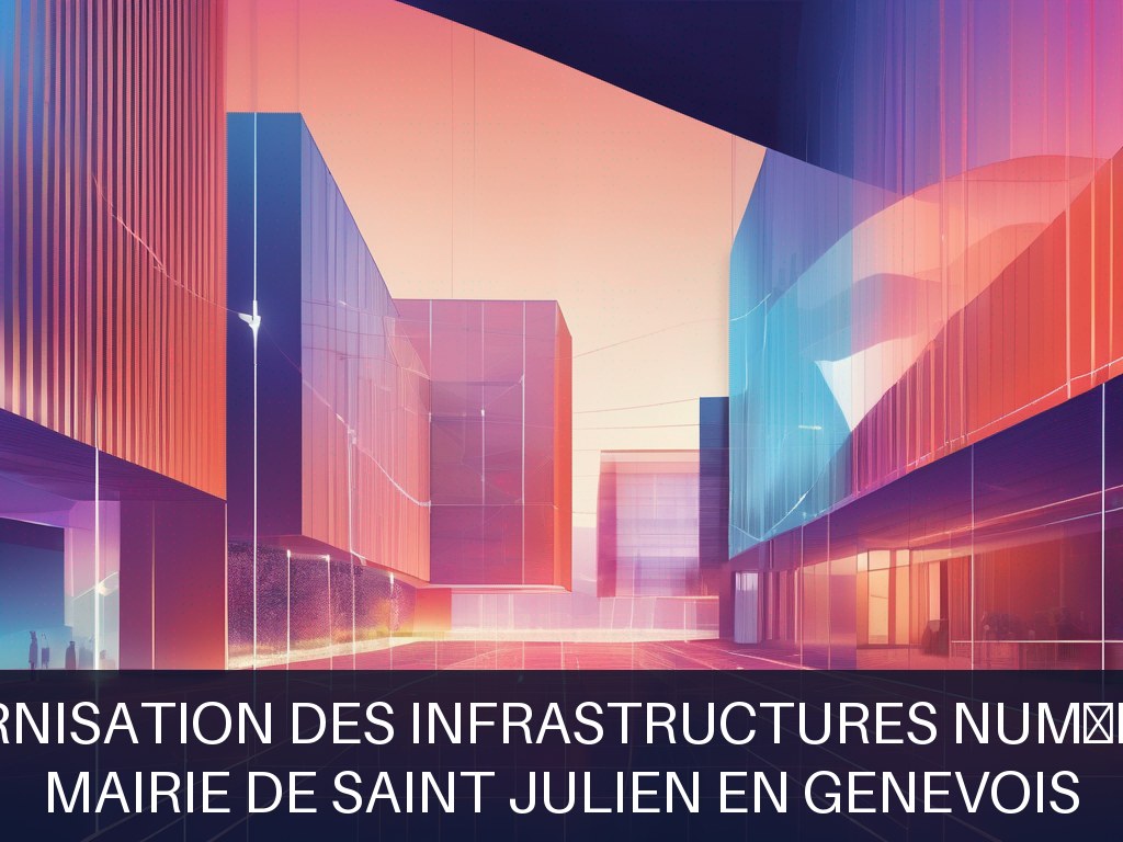 Illustration pour Mairie de Saint Julien en Genevois: Modernisation des infrastructures numériques (Potentiel à Court Terme)