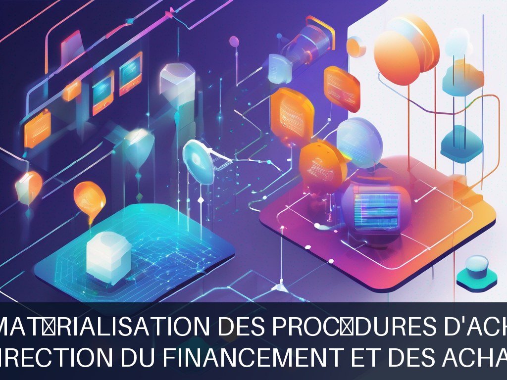 Illustration pour INRAE - Direction du Financement et des Achats (DIFA): Dématérialisation des procédures d'achat