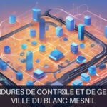 Illustration pour Ville du Blanc-Mesnil: Digitalisation des procédures de contrôle et de gestion du stationnement (Potentiel à Court Terme)
