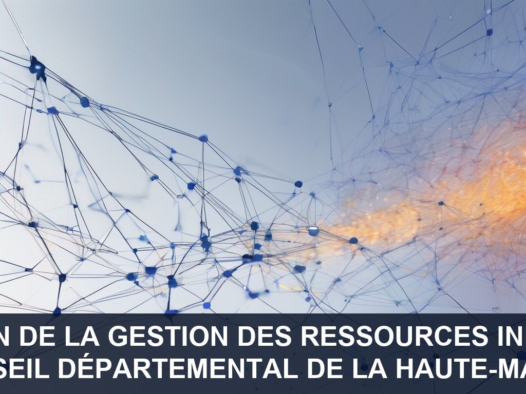 Illustration pour Conseil Départemental de la Haute-Marne: Amélioration de la Gestion des Ressources Informatiques