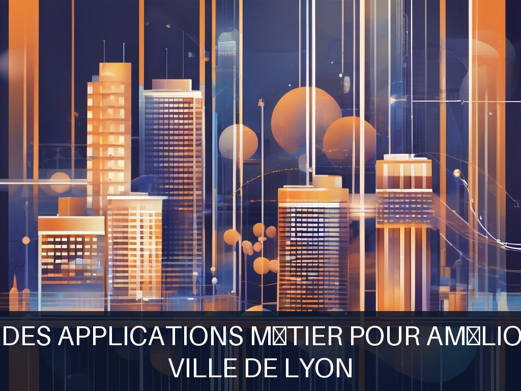 Illustration pour Ville de Lyon: Modernisation des applications métier pour améliorer l'efficacité (Potentiel à Court Terme)