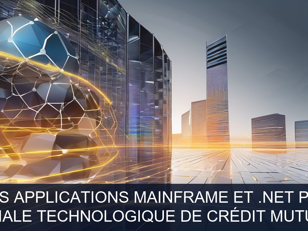 Illustration pour Euro-Information, filiale technologique de Crédit Mutuel Alliance Fédérale: Modernisation des applications mainframe et .NET pour la logistique (Poten