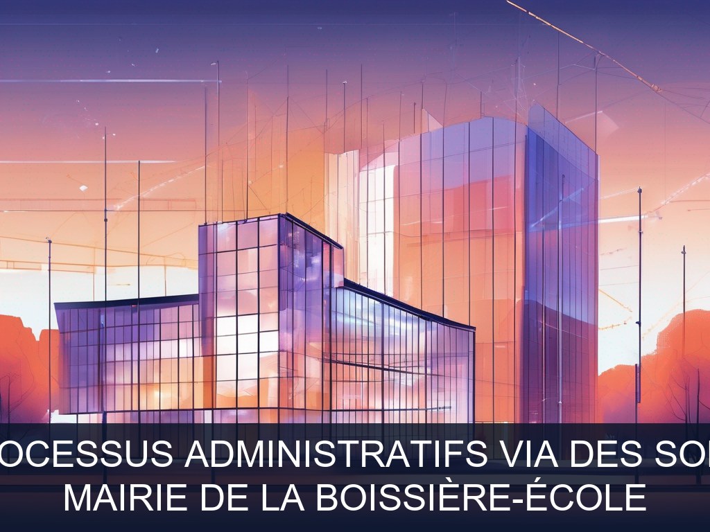 Illustration pour Mairie de La Boissière-École: Optimisation des processus administratifs via des solutions numériques