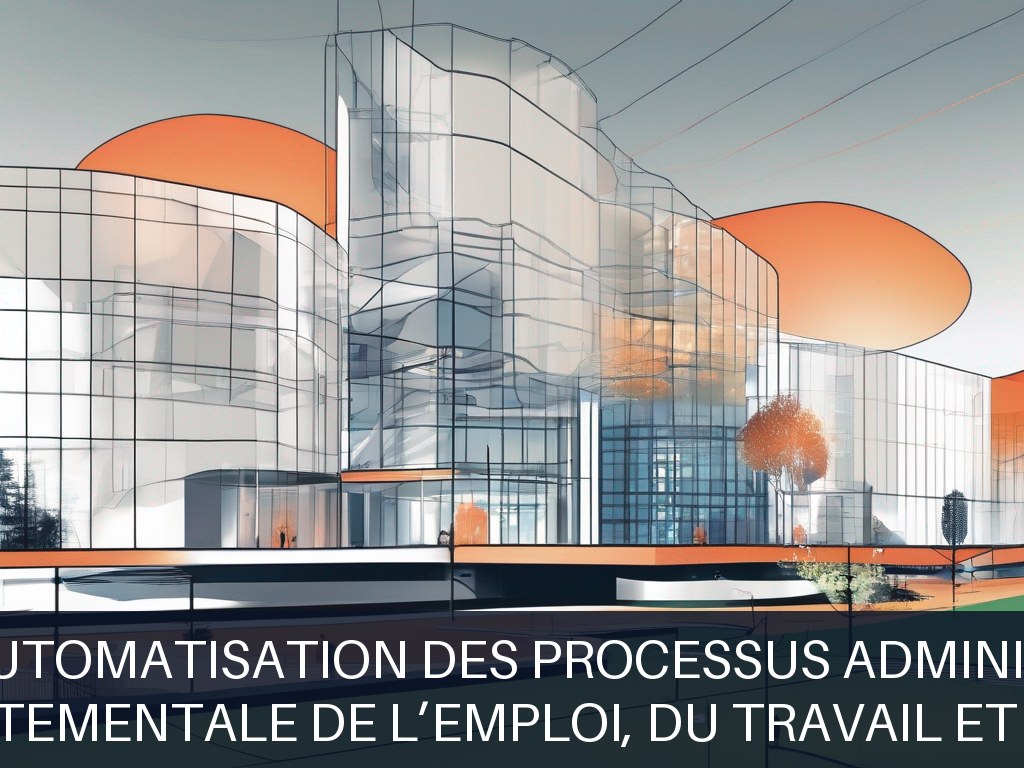 Illustration pour DDETS69 (Direction Départementale de l’Emploi, du Travail et des Solidarités du Rhône): Numérisation et automatisation des processus administratifs se