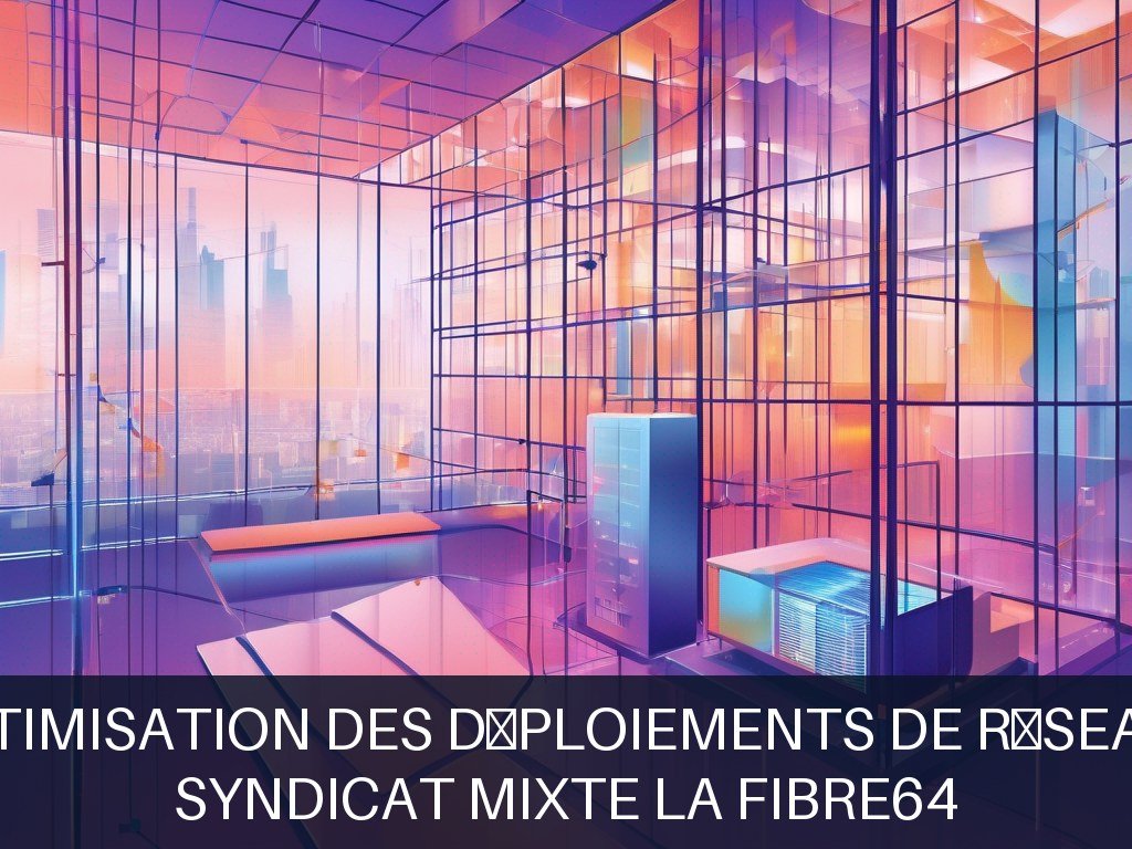 Illustration pour Syndicat Mixte La Fibre64: Optimisation des déploiements de réseaux