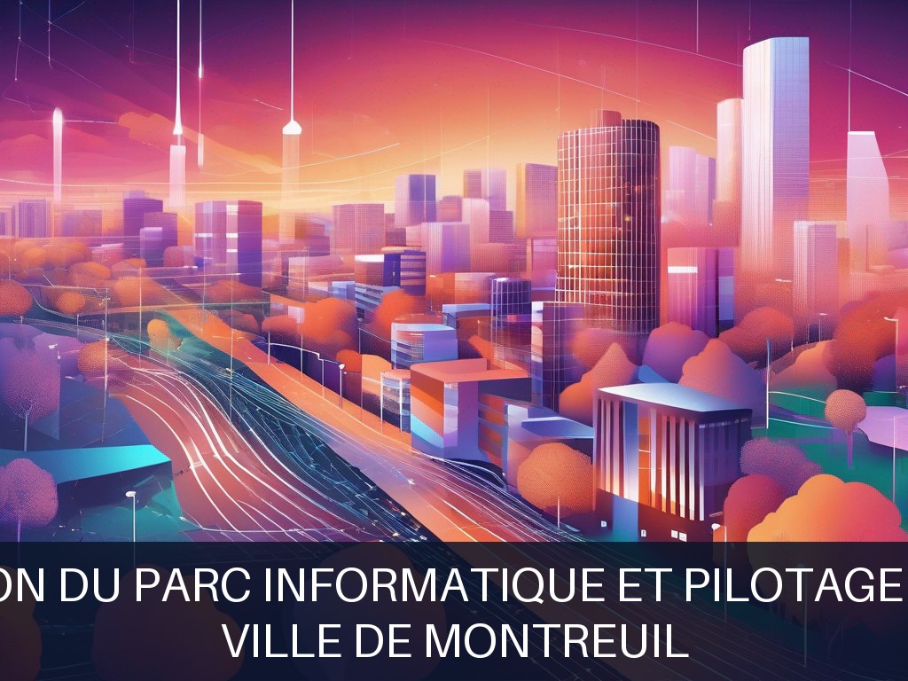 Illustration pour Ville de Montreuil: Modernisation du parc informatique et pilotage de la qualité (Potentiel à Court Terme)