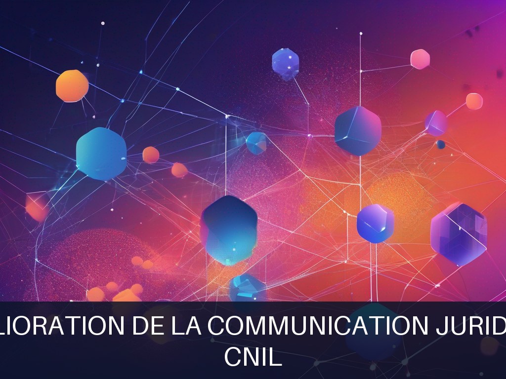 Illustration pour CNIL: Amélioration de la communication juridique
