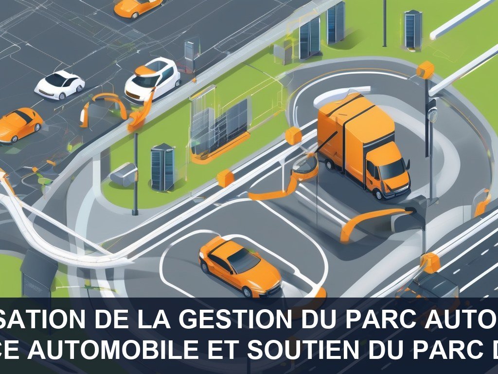 Illustration pour Service Maintenance automobile et soutien du parc des moyens mobiles: Optimisation de la gestion du parc automobile