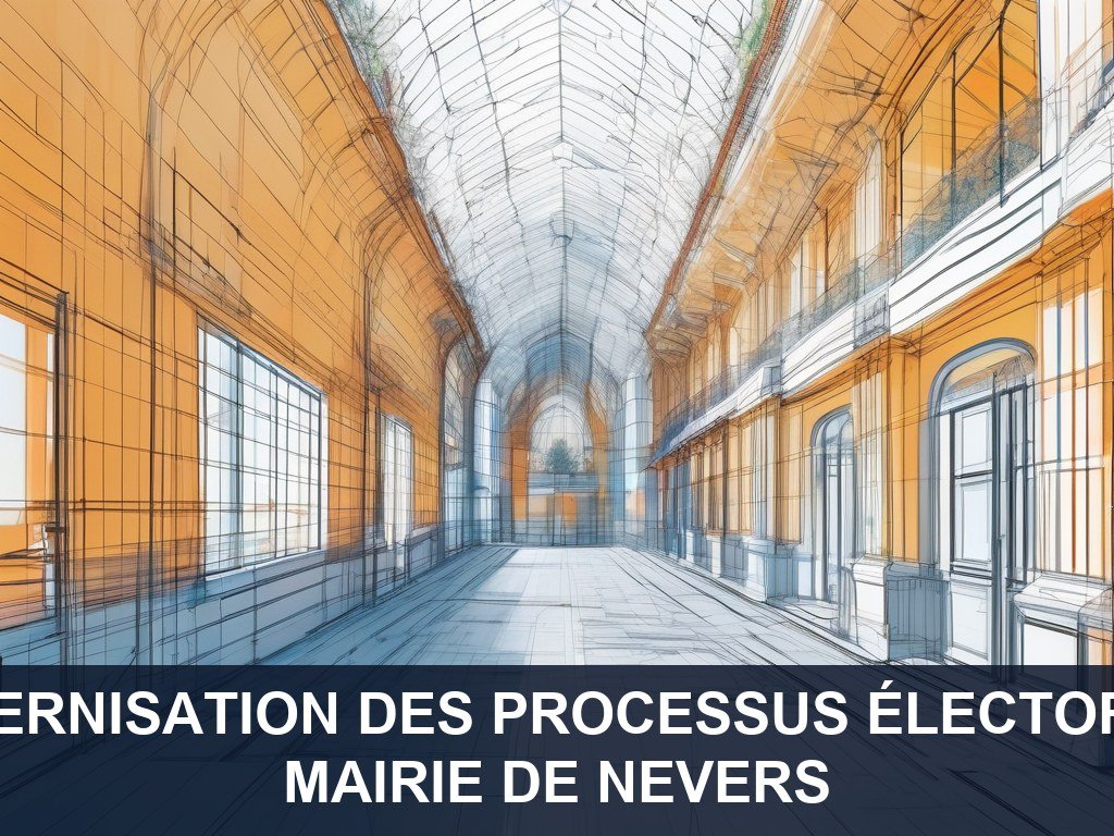 Illustration pour Mairie de Nevers: Modernisation des processus électoraux