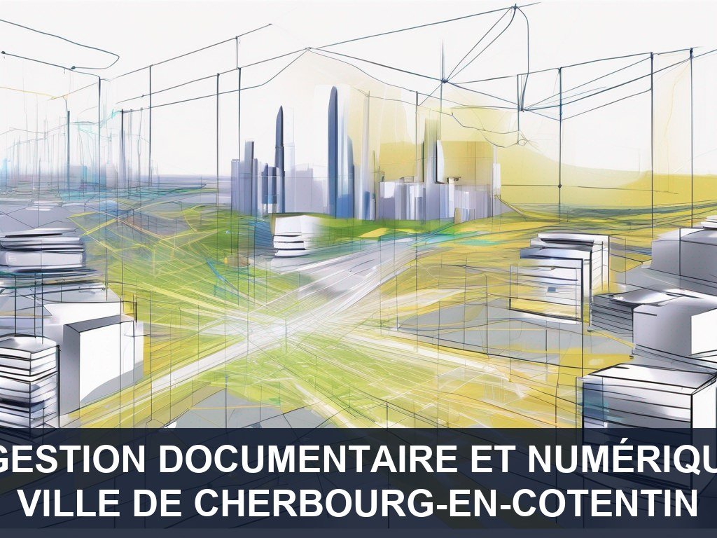Illustration pour Ville de Cherbourg-en-Cotentin: Amélioration de la gestion documentaire et numérique des bibliothèques