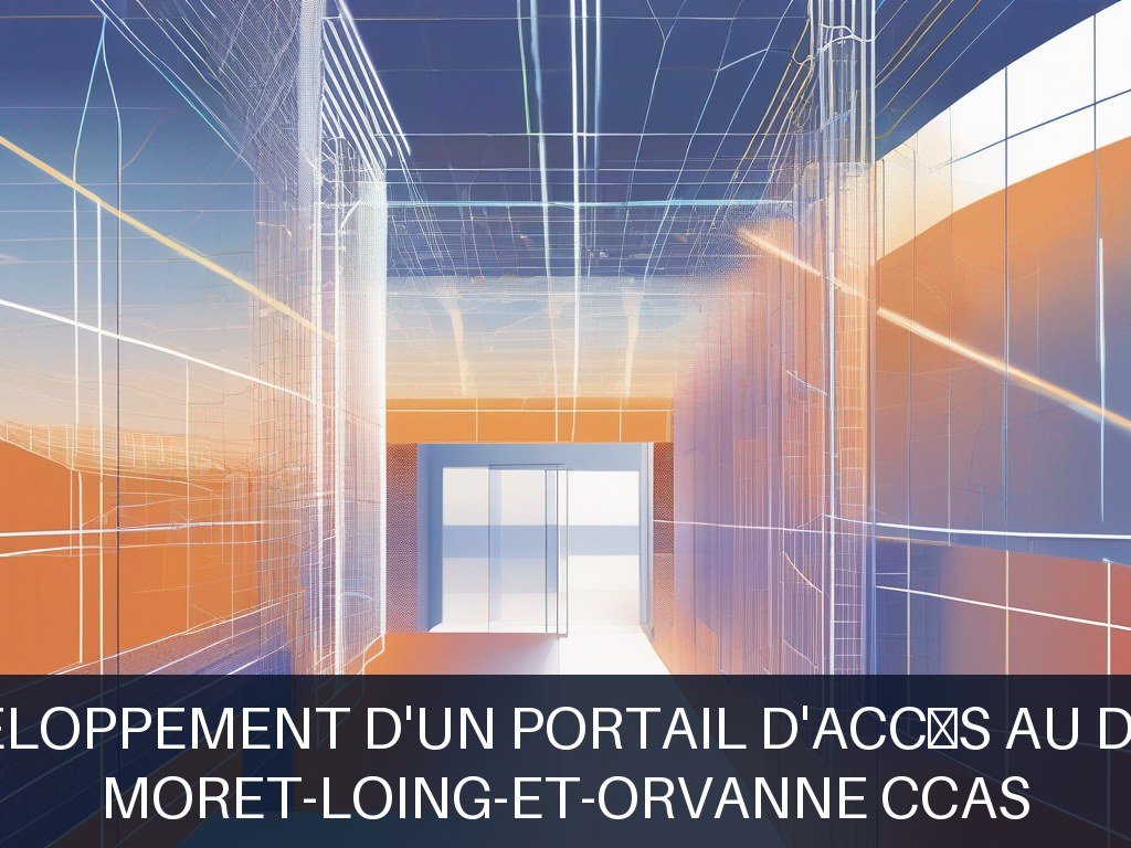 Illustration pour MORET-LOING-ET-ORVANNE CCAS: Développement d'un portail d'accès au droit