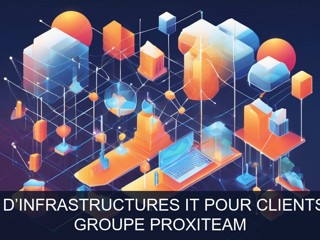 Illustration pour Groupe Proxiteam: Migration et refonte d’infrastructures IT pour clients PME et collectivités (Potentiel à Court Terme)