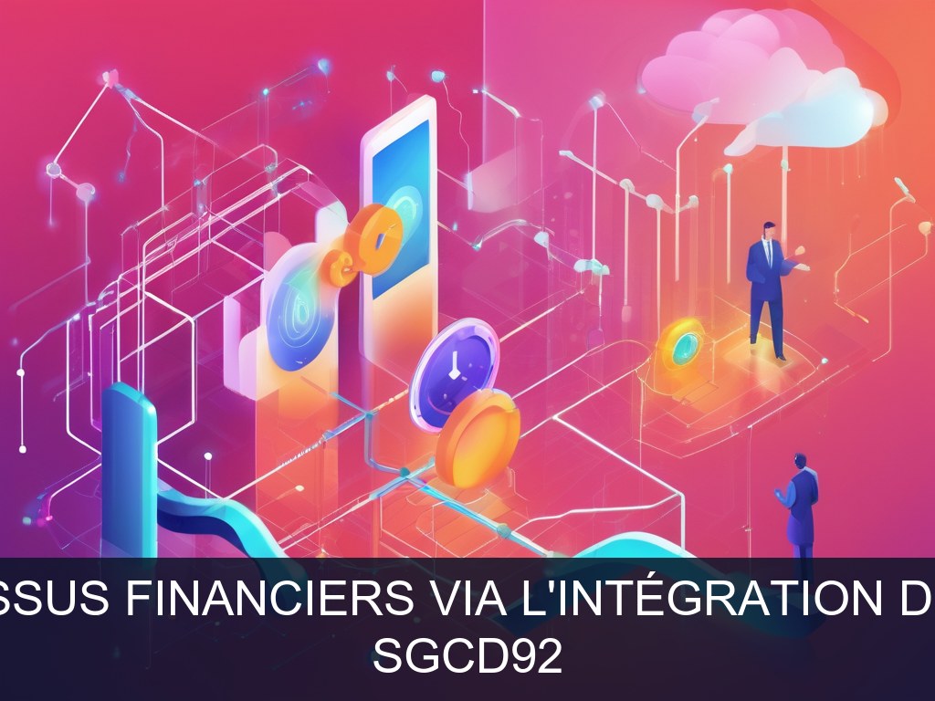 Illustration pour SGCD92: Optimisation des processus financiers via l'intégration de solutions numériques