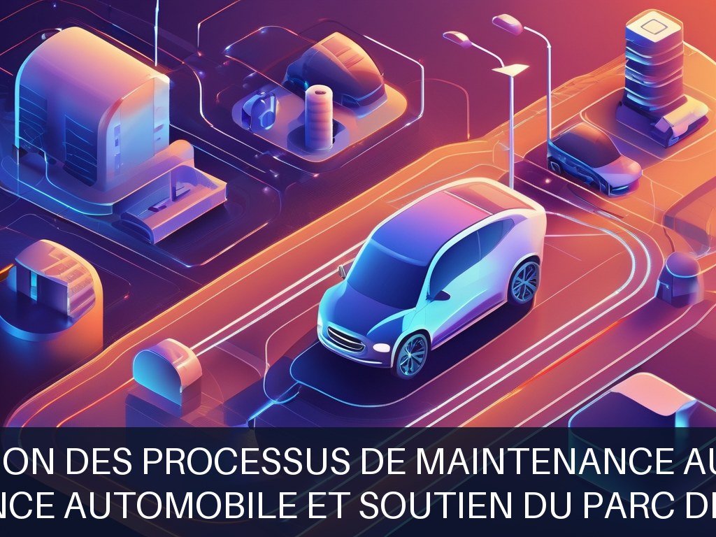 Illustration pour Service Maintenance automobile et soutien du parc des moyens mobiles: Optimisation des processus de maintenance automobile