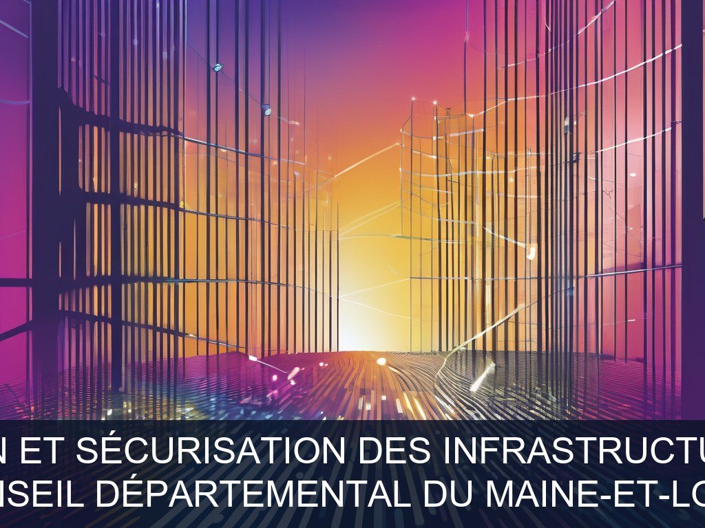 Illustration pour Conseil Départemental du Maine-et-Loire: Optimisation et Sécurisation des Infrastructures Réseau (Potentiel à Court Terme)