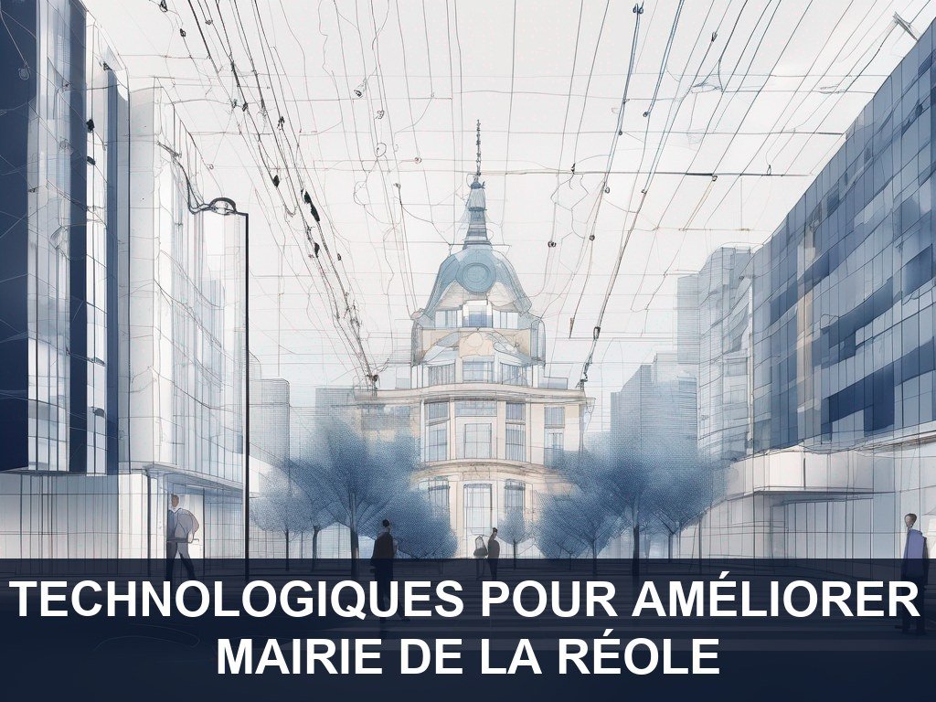 Illustration pour Mairie de La Réole: Intégration de solutions technologiques pour améliorer la surveillance publique
