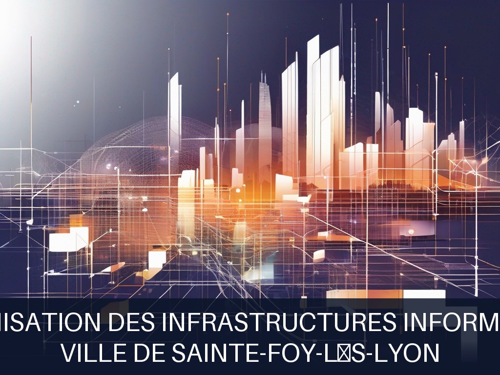 Illustration pour Ville de Sainte-Foy-lès-Lyon: Modernisation des infrastructures informatiques (Potentiel à Court Terme)