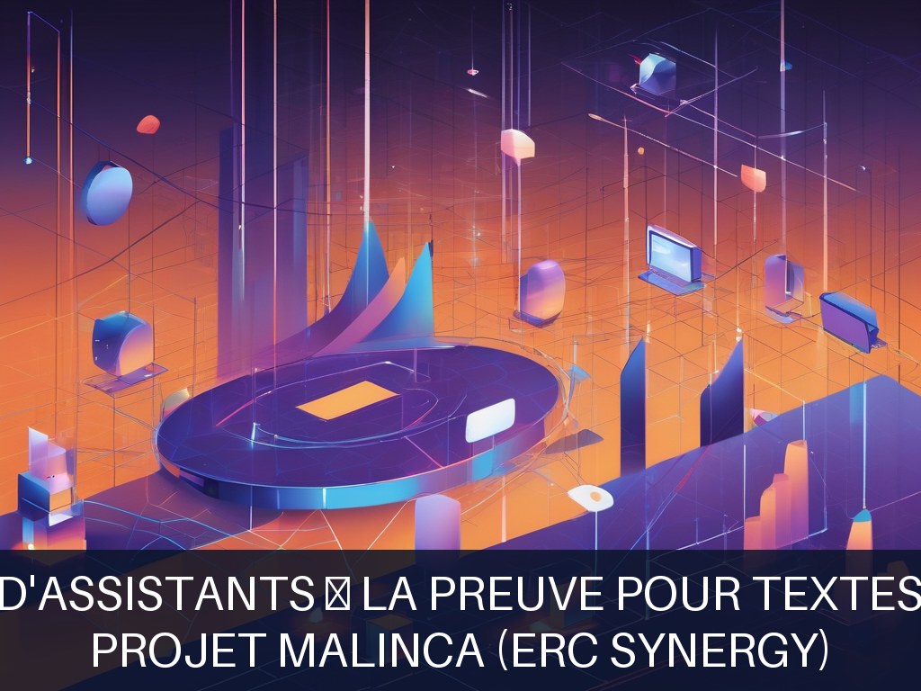 Illustration pour Projet Malinca (ERC Synergy): Développement d'assistants à la preuve pour textes mathématiques (Potentiel à Court Terme)