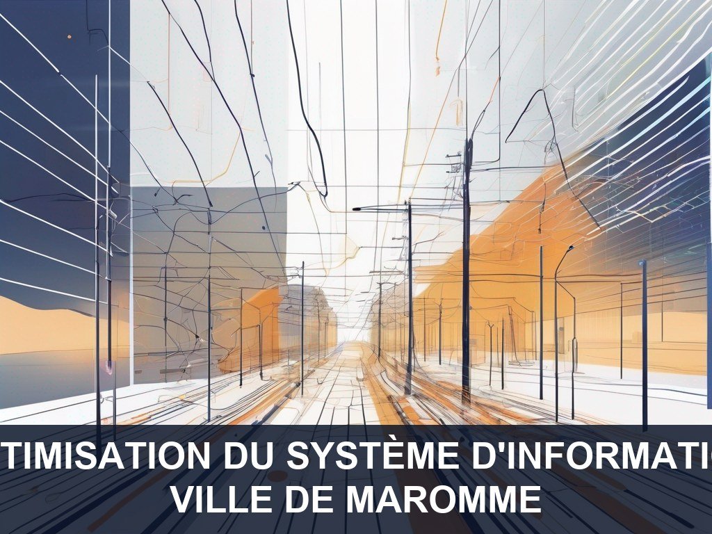 Illustration pour Ville de Maromme: Optimisation du Système d'Information