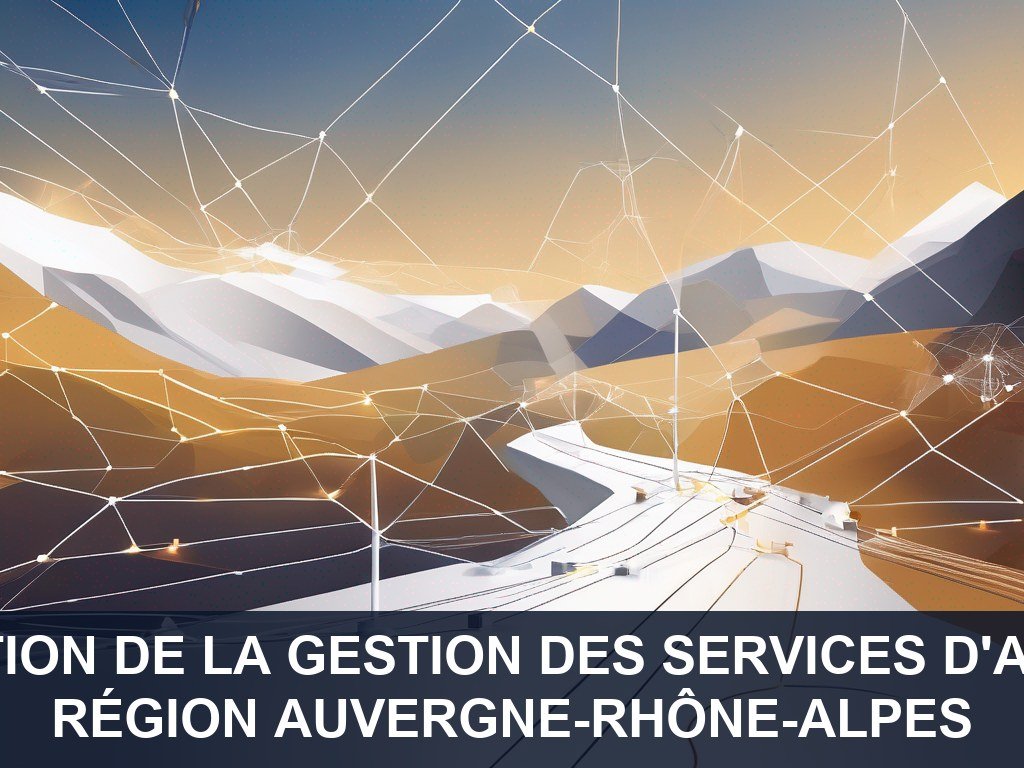 Illustration pour Région Auvergne-Rhône-Alpes: Amélioration de la Gestion des Services d'Assistance