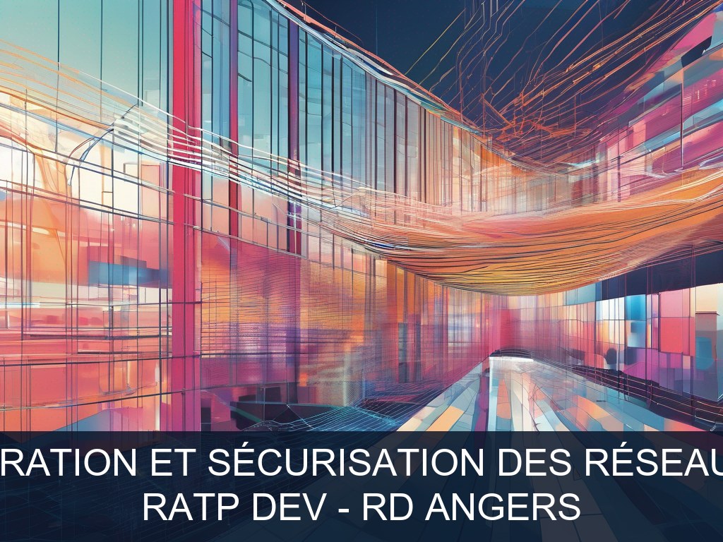 Illustration pour RATP Dev - RD Angers: Administration et sécurisation des réseaux IT & OT (Potentiel à Court Terme)