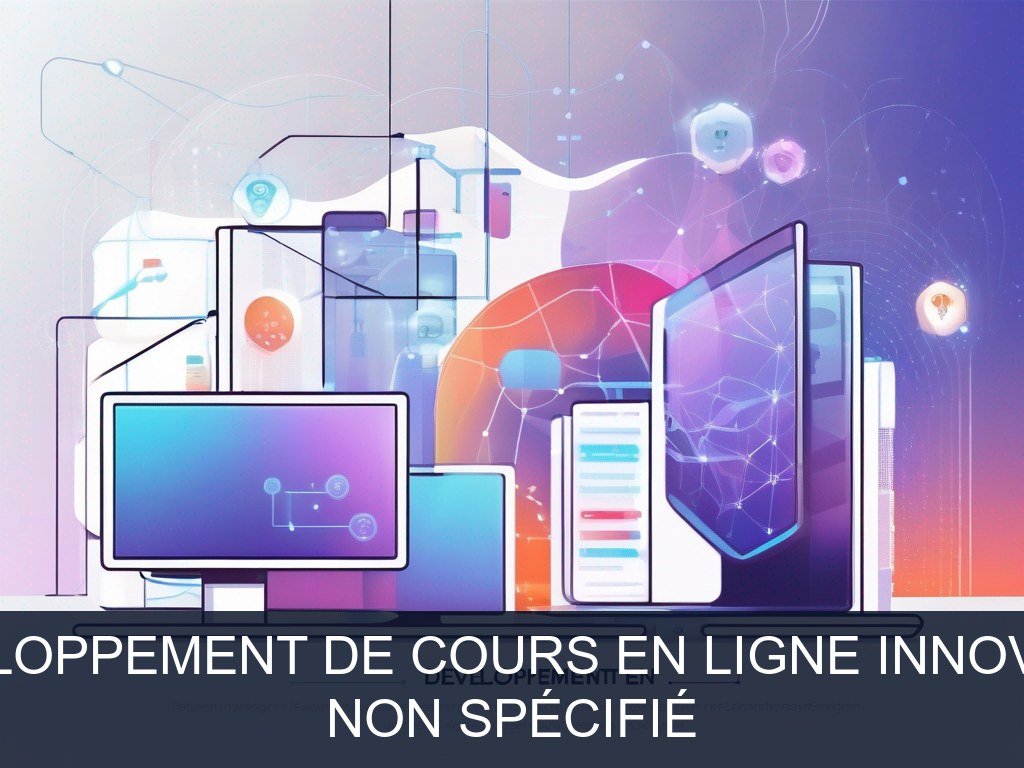 Illustration pour Non spécifié: Développement de cours en ligne innovants