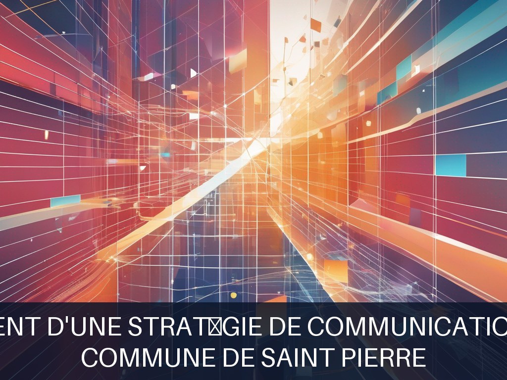 Illustration pour Commune de Saint Pierre: Développement d'une stratégie de communication numérique