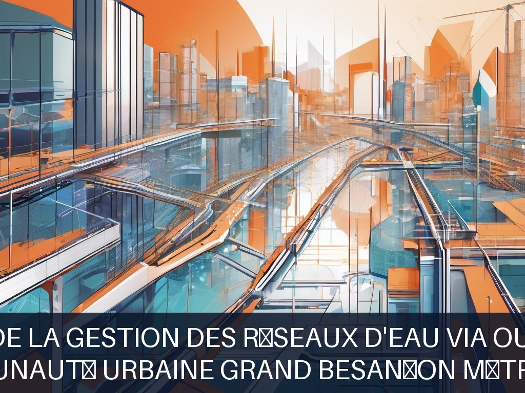 Illustration pour Communauté Urbaine Grand Besançon Métropole: Modernisation de la gestion des réseaux d'eau via outils numériques (Potentiel à Court Terme)