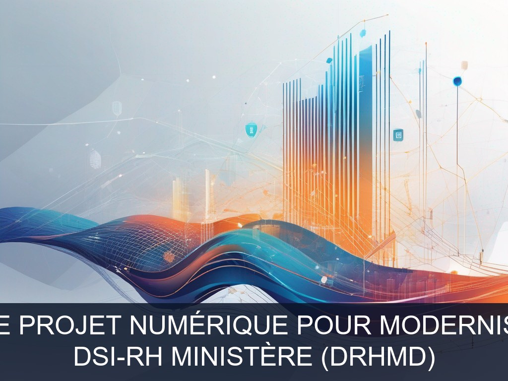 Illustration pour DSI-RH Ministère (DRHMD): Conduite de projet numérique pour modernisation SI RH (Potentiel à Court Terme)