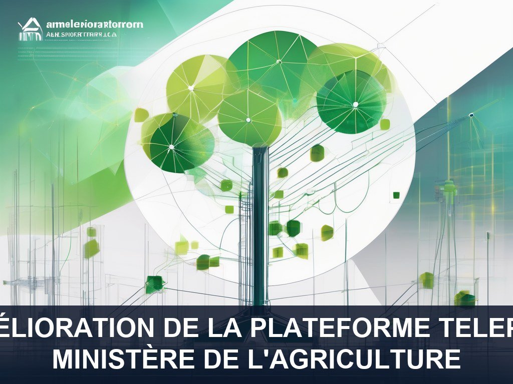 Illustration pour Ministère de l'Agriculture: Amélioration de la plateforme Telepac
