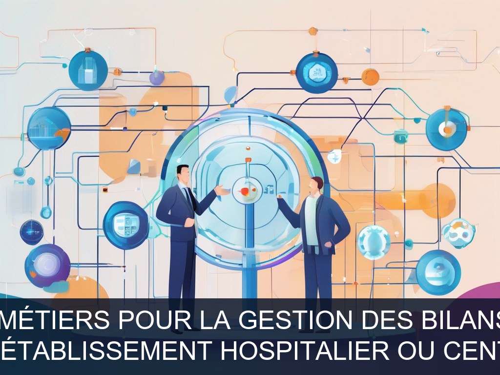 Illustration pour Non spécifié (probablement un établissement hospitalier ou centre de soins en santé publique): Optimisation des logiciels métiers pour la gestion des