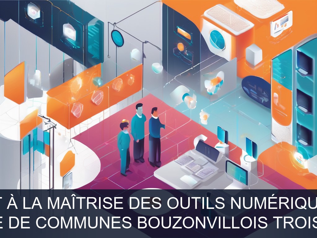 Illustration pour Communauté de Communes Bouzonvillois Trois Frontières: Formation et accompagnement à la maîtrise des outils numériques en santé et accueil inclusif (P