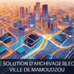 Illustration pour Ville de Mamoudzou: Mise en place d'une solution d'archivage électronique intégrée (Potentiel à Court Terme)