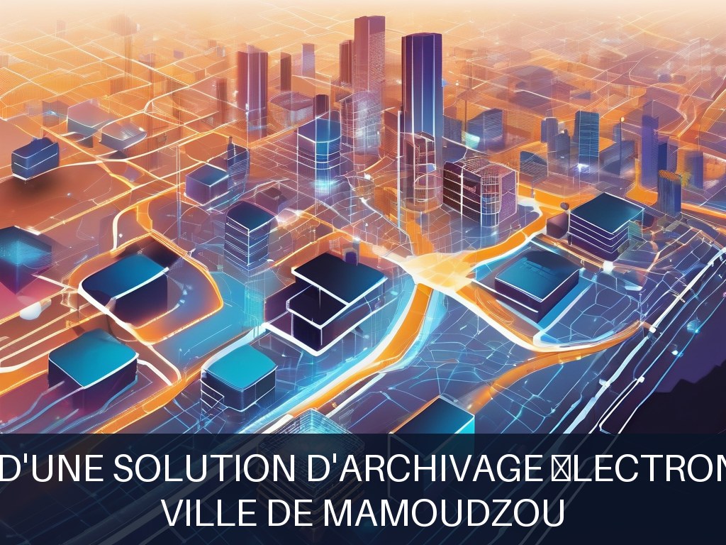 Illustration pour Ville de Mamoudzou: Mise en place d'une solution d'archivage électronique intégrée (Potentiel à Court Terme)