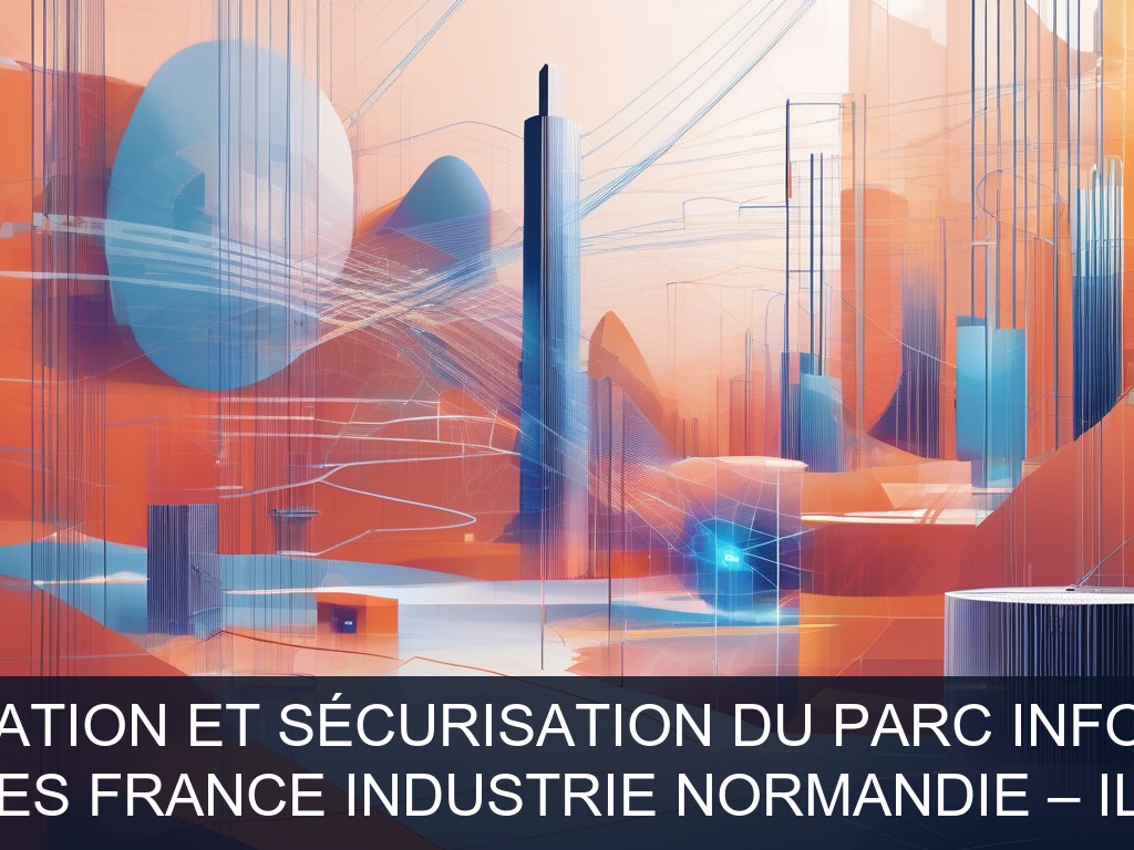 Illustration pour VINCI Energies France Industrie Normandie – Ile de France: Modernisation et sécurisation du parc informatique (Potentiel à Court Terme)