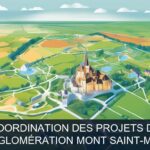 Illustration pour Communauté d'agglomération Mont Saint-Michel - Normandie: Digitalisation et coordination des projets de santé en crèche
